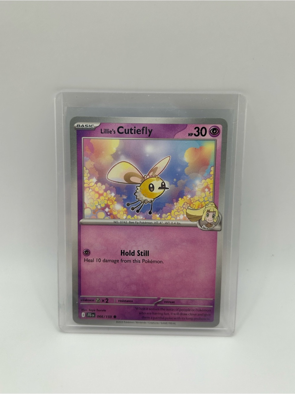 Lillie's Cutiefly Pokémon Card - 066/159 JTG EN